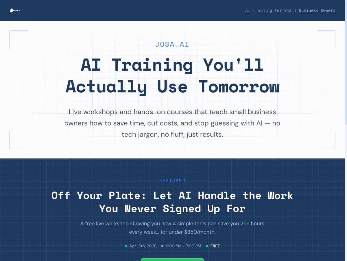 Blueprint AI Training Platform